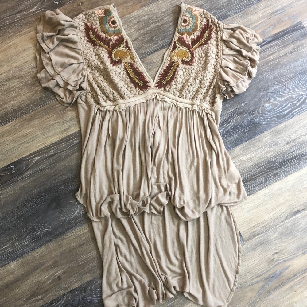 Free People Bohemian Top